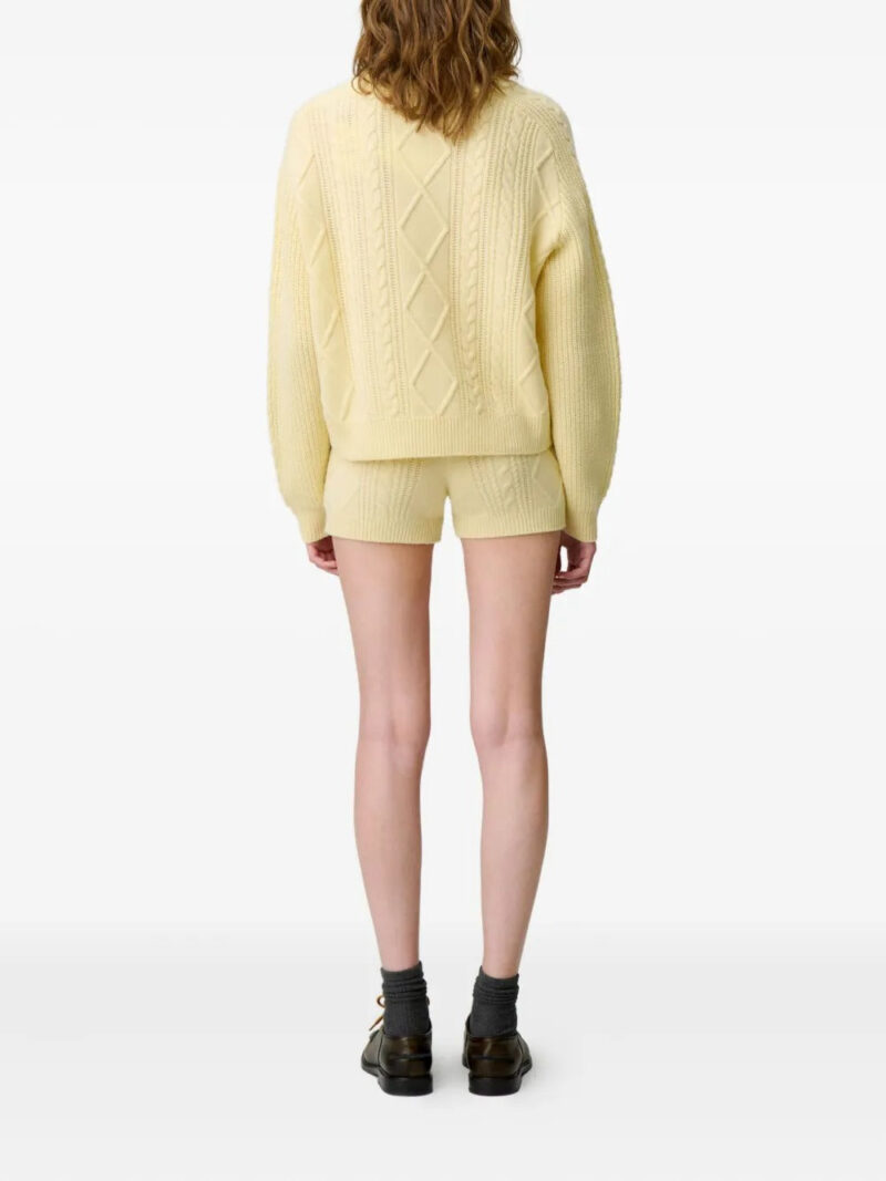 Claudie Pierlot  cable-knit sweater