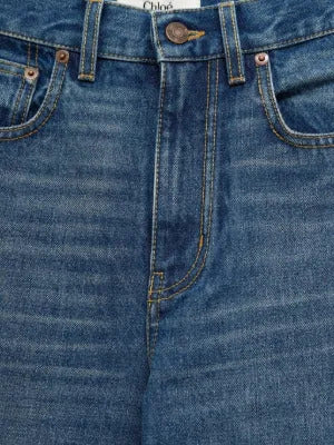 Chloé  wide-leg denim jeans