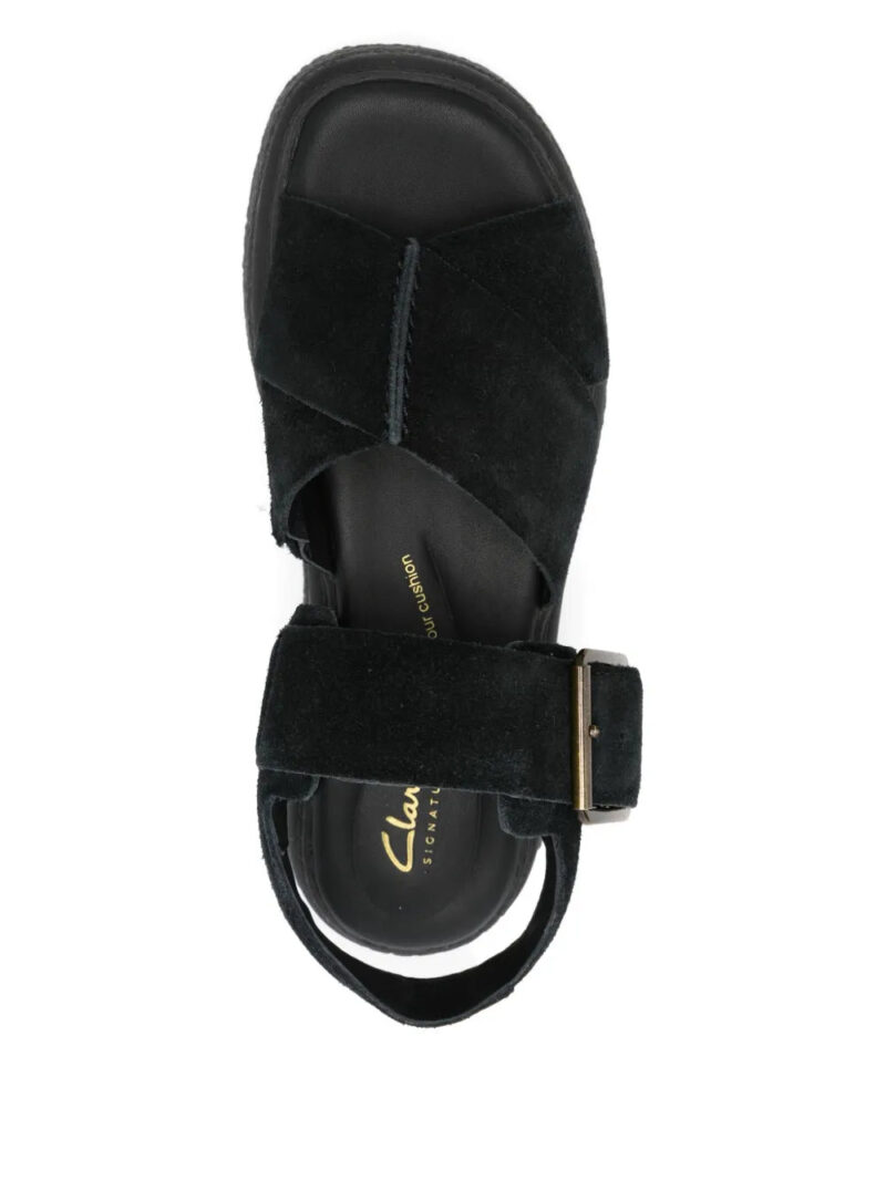Clarks  50mm Evamar buckle-fastening platform sandals