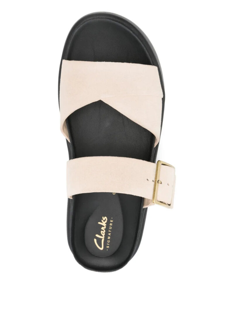 Clarks  Aristella buckled sandals