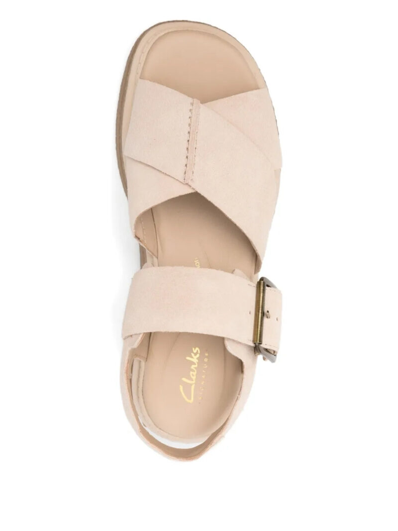 Clarks  50mm Evamar buckle-fastening platform sandals