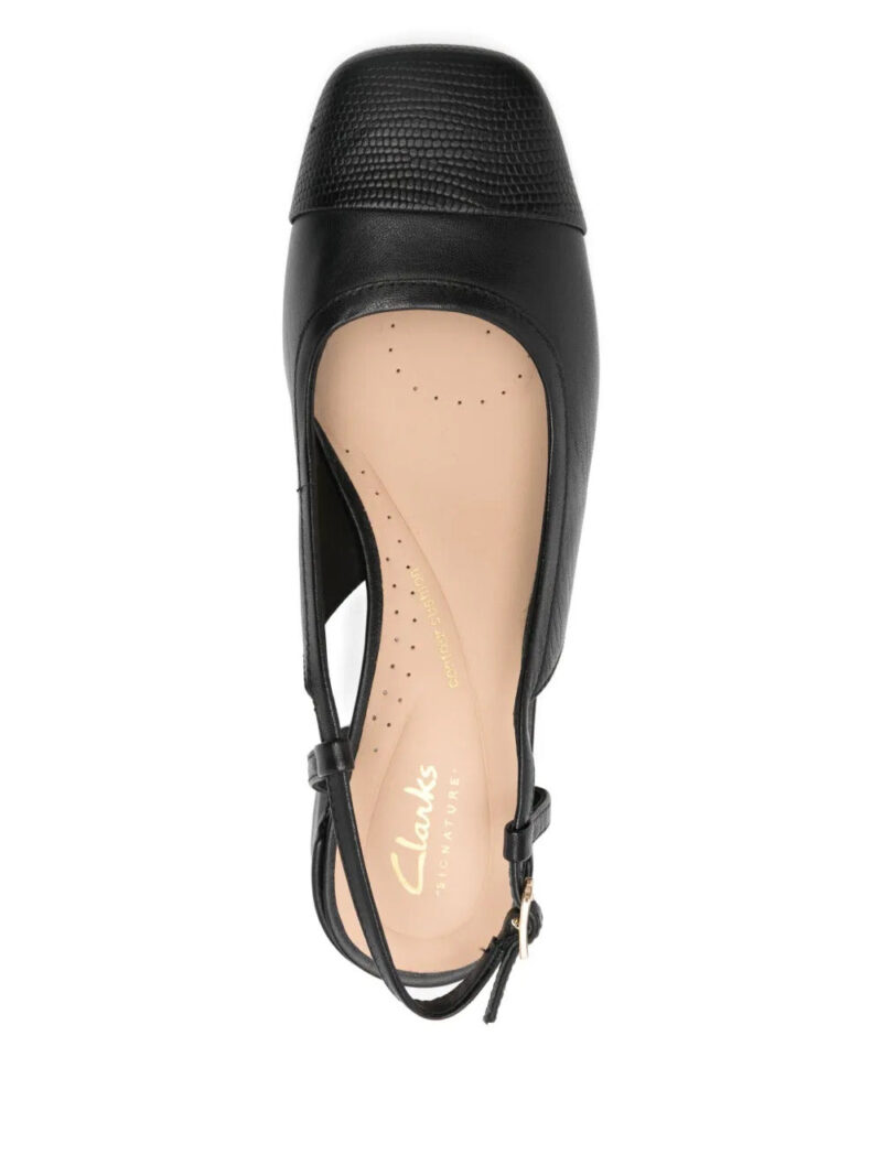 Clarks  45mm Nyta45 slingback block-heel pumps