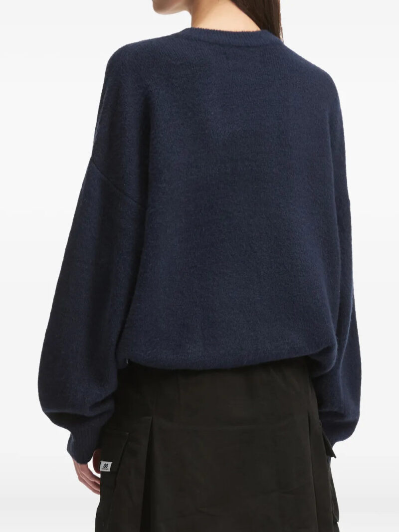 CHOCOOLATE  embroidered-lettering sweater