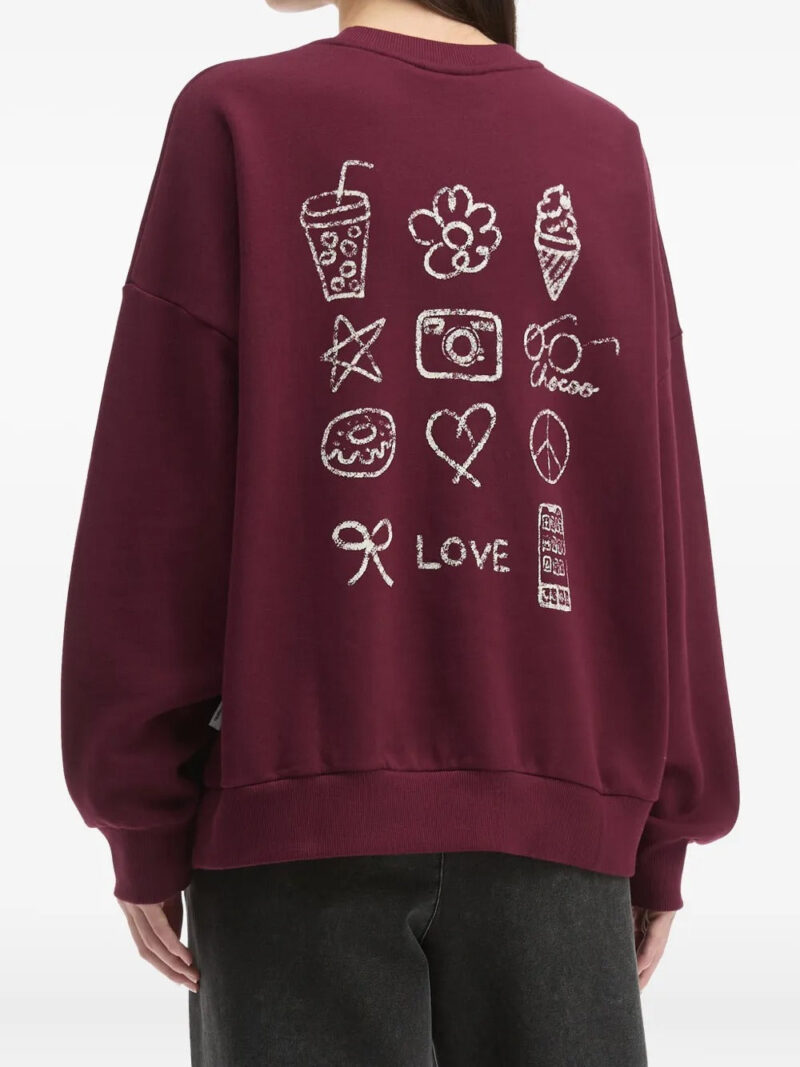 CHOCOOLATE  embroidered-logo sweatshirt