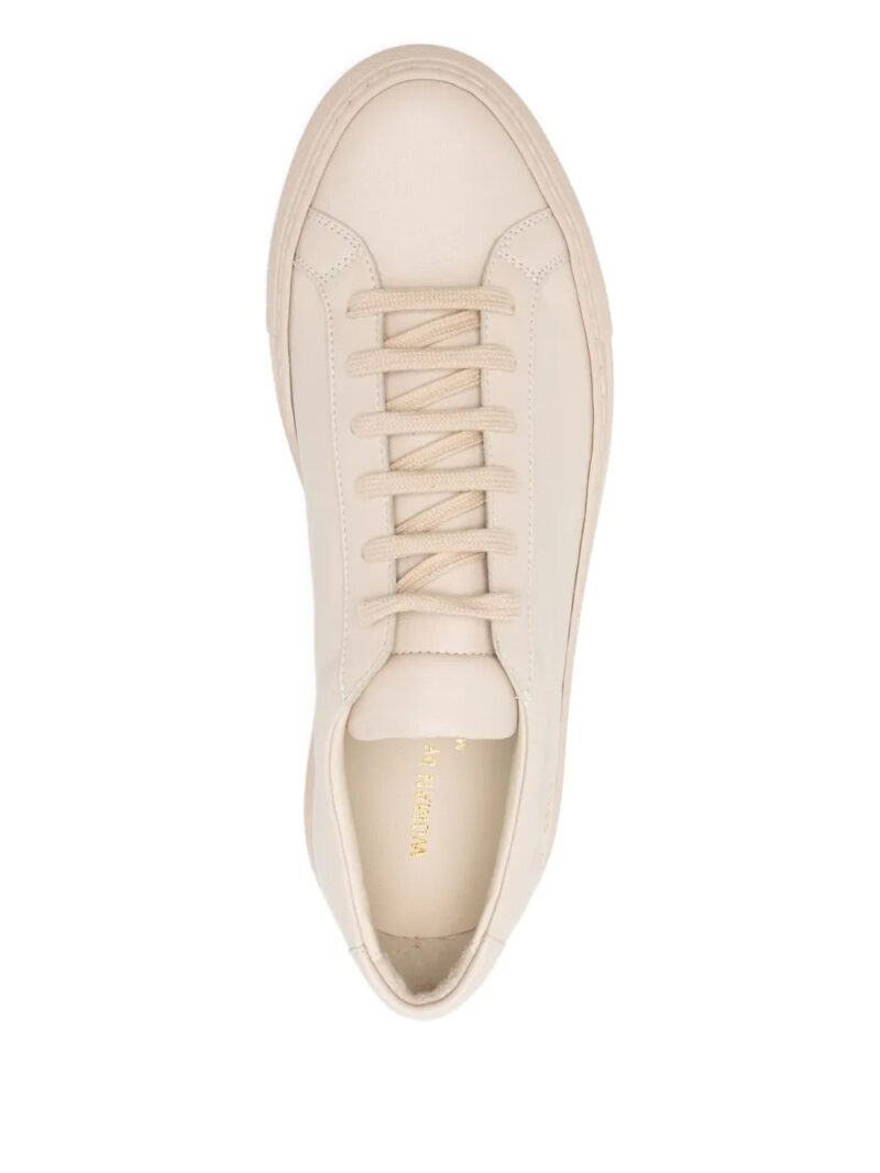 Common Projects  leather lace-up sneakers