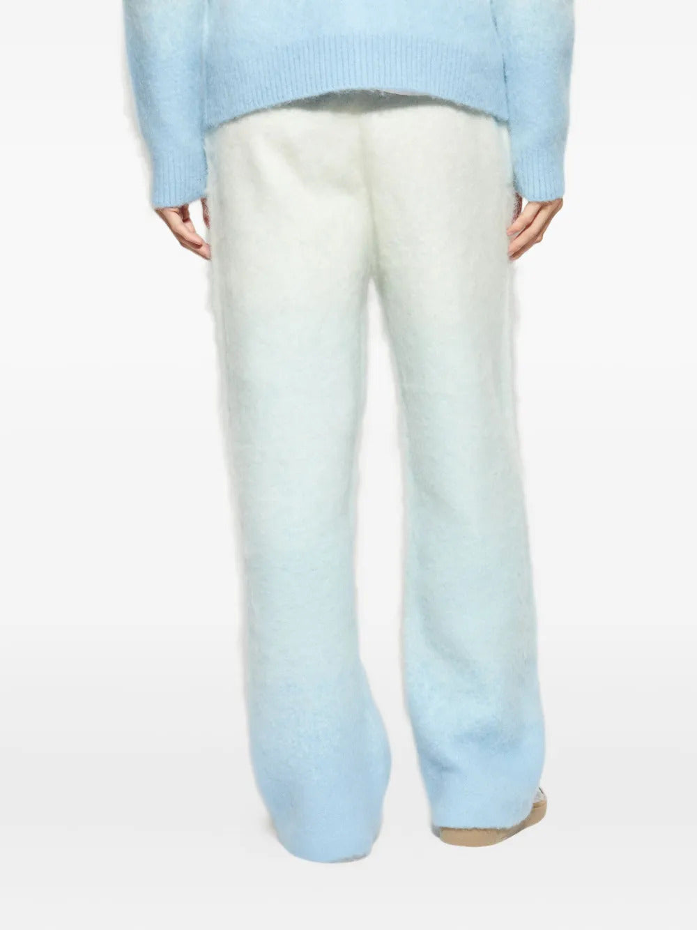 Casablanca ombre-effect logo-patch trousers - Image 2
