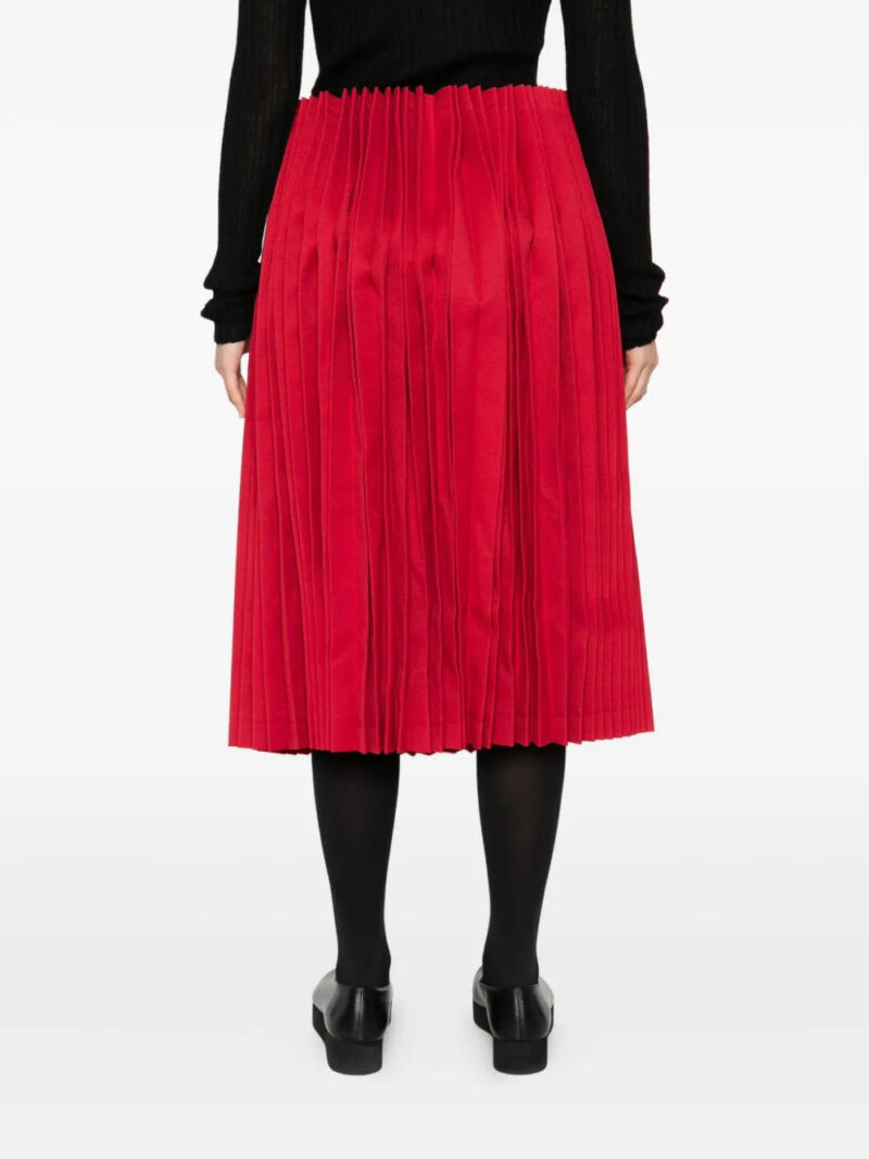 Comme Des Garçons  pleated midi skirt