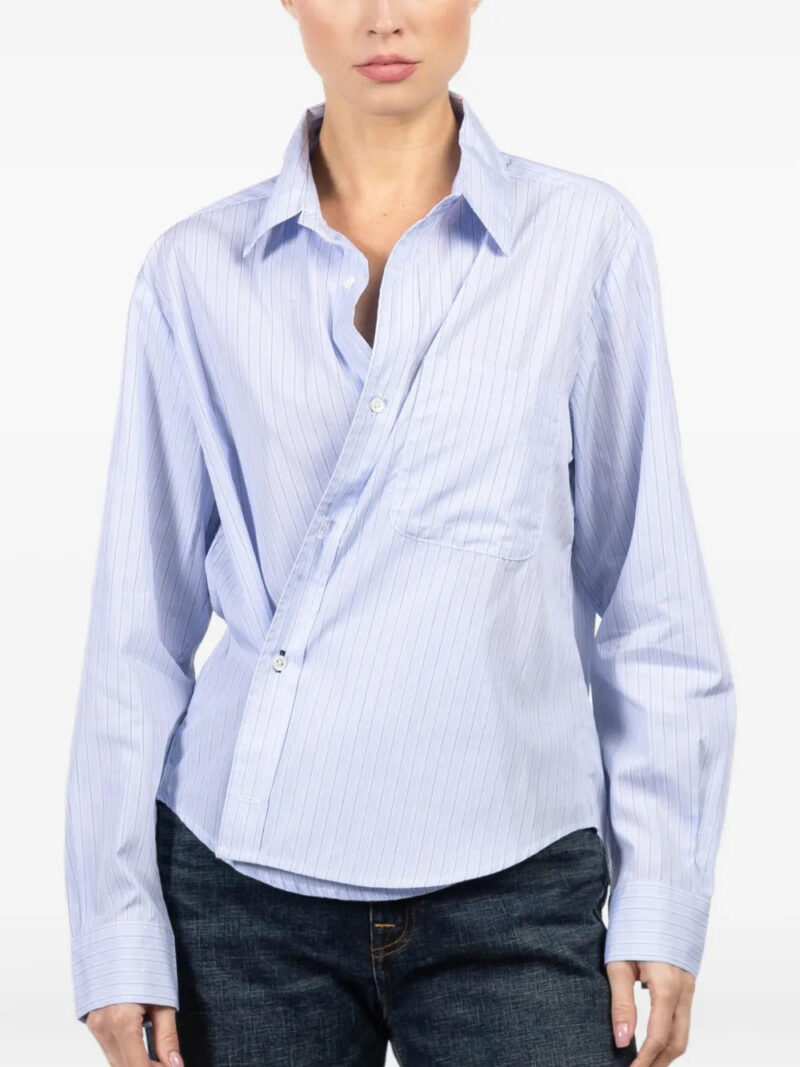 CISSA  striped long-sleeve shirt