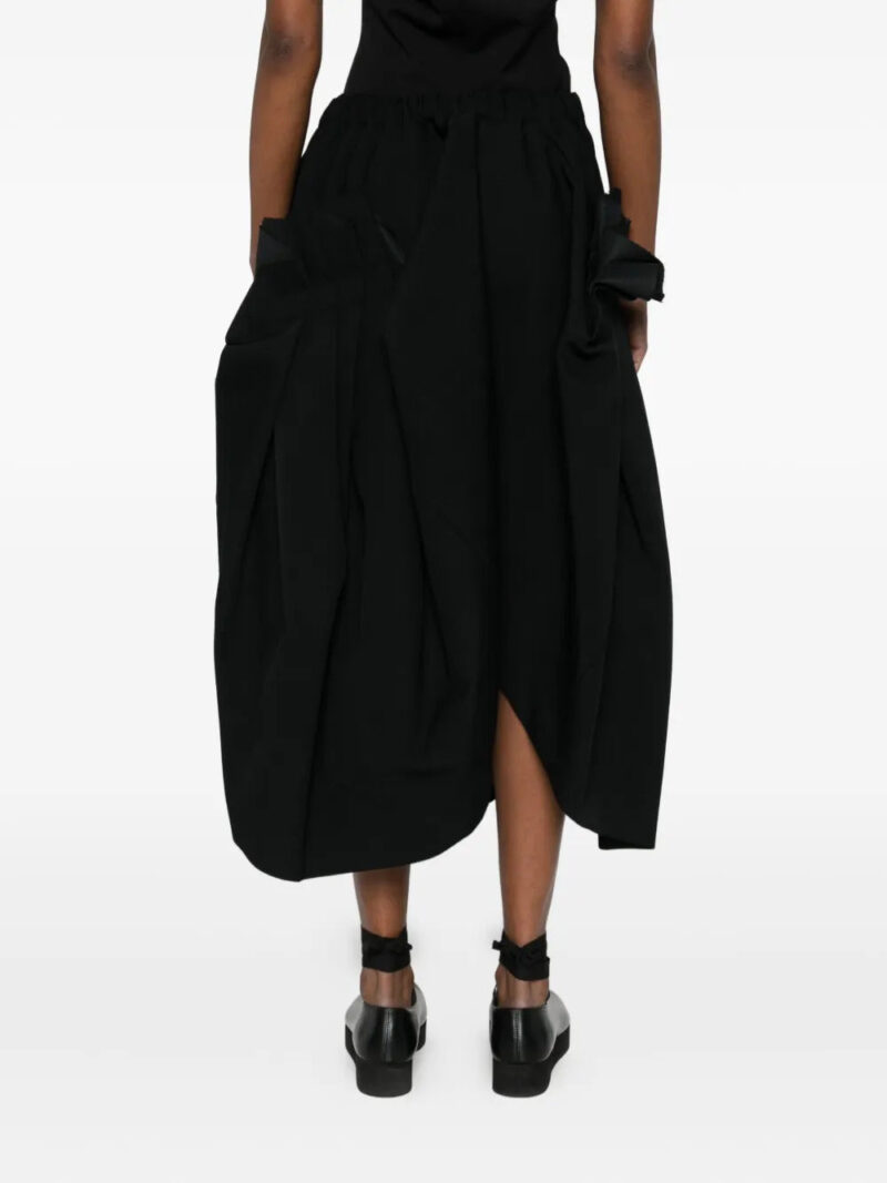 Comme Des Garçons ruffled lace skirt