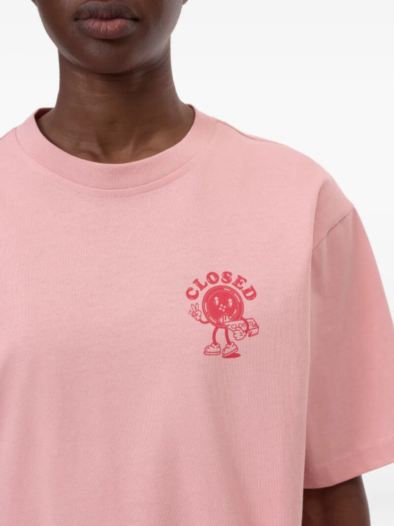 Closed  graphic-print cotton T-shirt