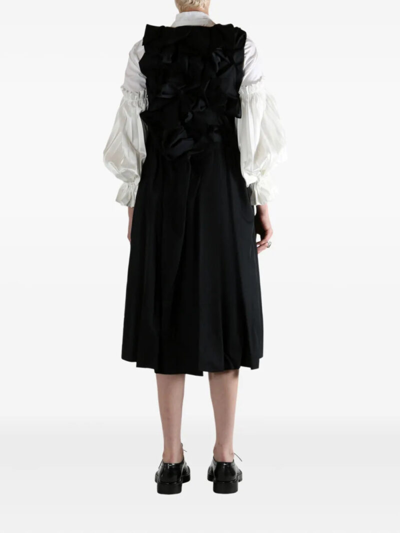 Comme Des Garçons  wool midi dress