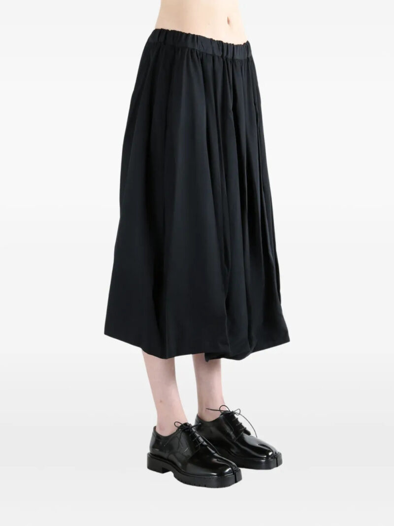 Comme Des Garçons  pleated wool skirt