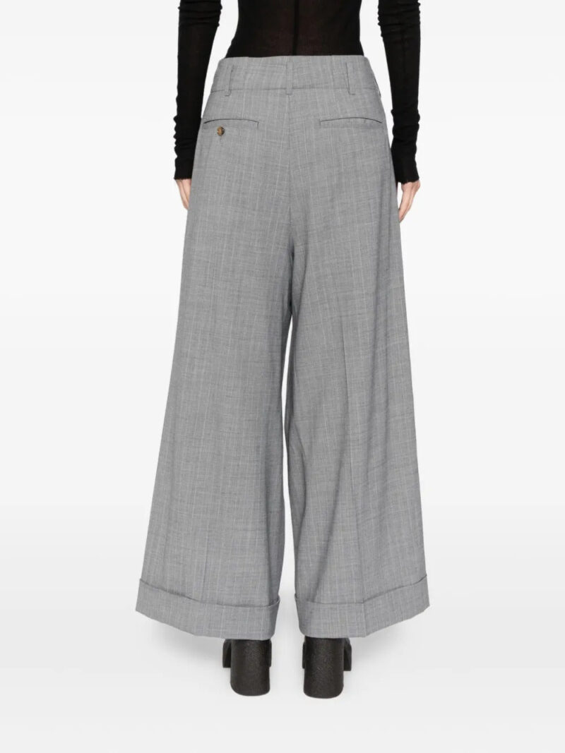 Comme Des Garçons pinstripe wide-leg trousers