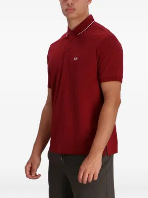 Armani Exchange  piped logo polo shirt