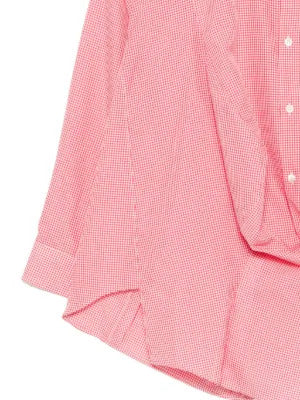 Comme Des Garçons checked long-sleeve shirt