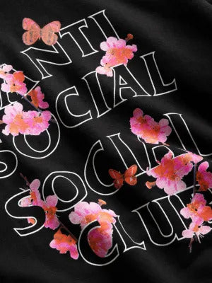 Anti Social Social Club  logo-print hoodie