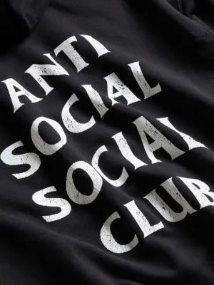 Anti Social Social Club  logo-print hoodie