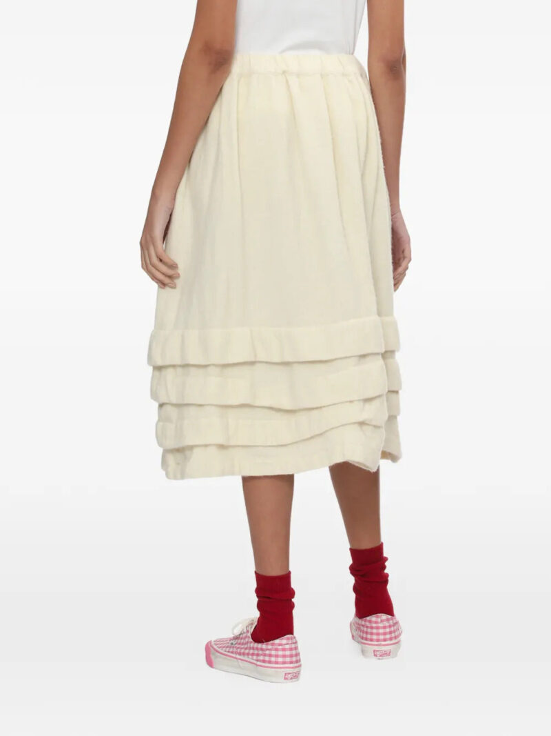 Comme Des Garçons Girl  ruffled midi skirt