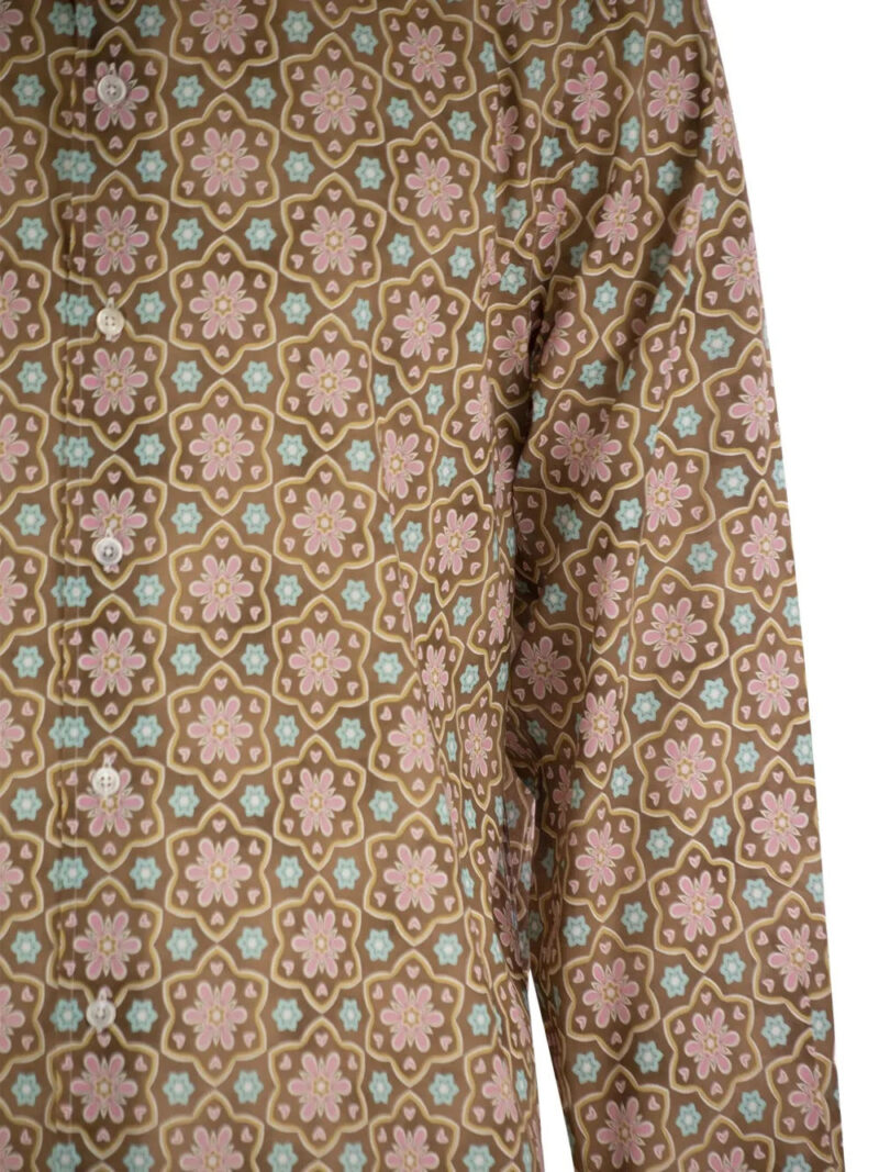 Fedeli printed french shirt