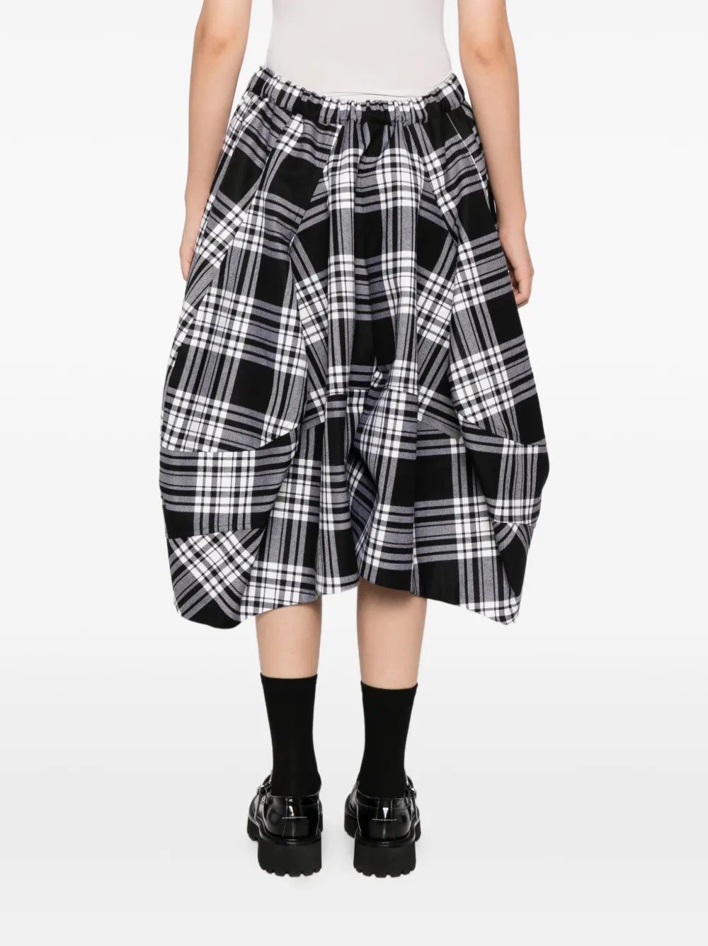 Comme Des Garçons plaid skorts - Image 2