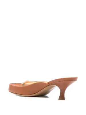 Chloé Junie transparent-strap heeled sandals