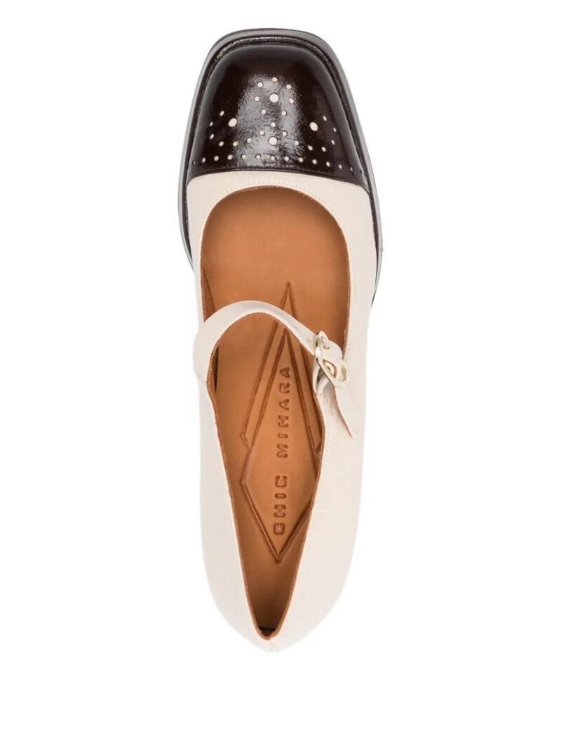 Chie Mihara Kamel perforated pumps