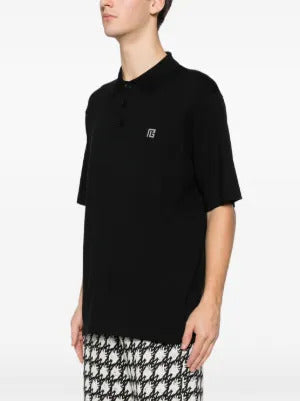 Balmain logo-detail polo shirt