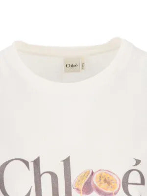 Chloé  logo-detail T-shirt