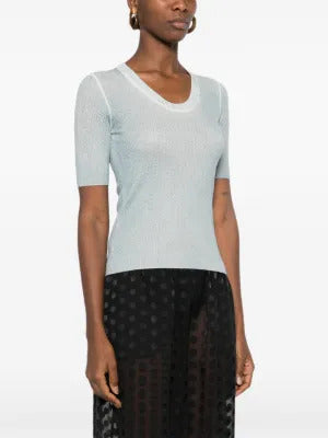 Chloé fine-knit T-shirt