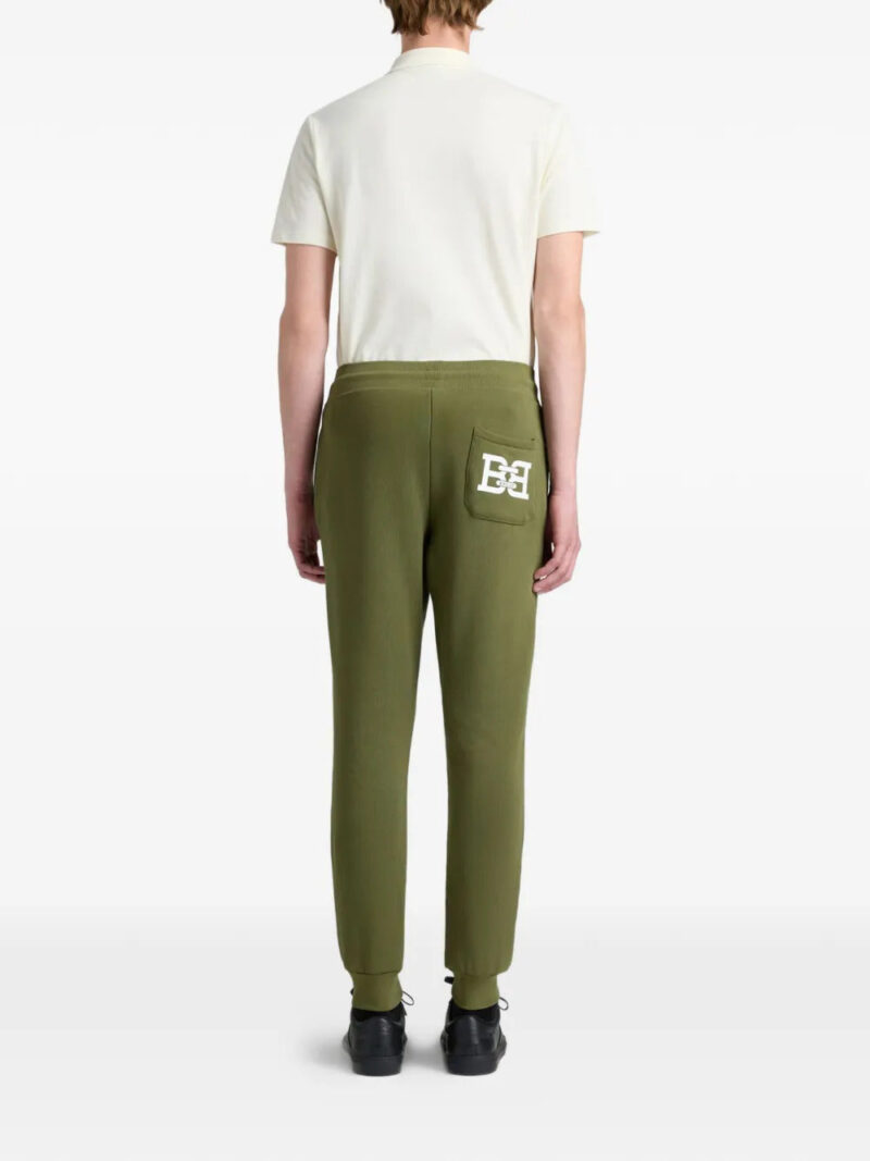 Bally  logo graphic cotton track pants