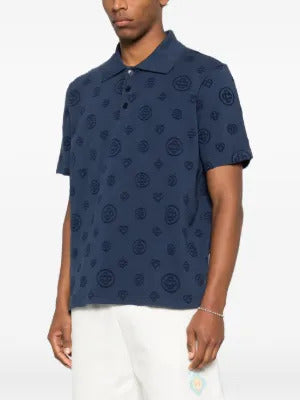 Casablanca  monogram polo shirt