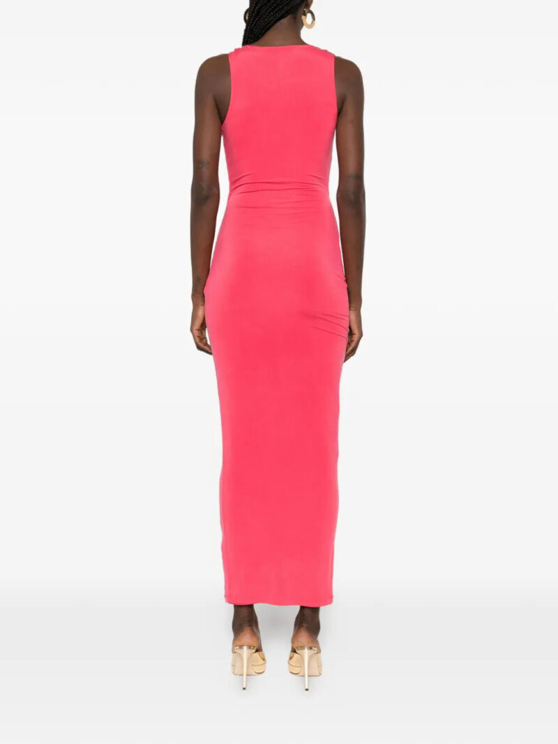Balmain  draped-effect sleeveless dress