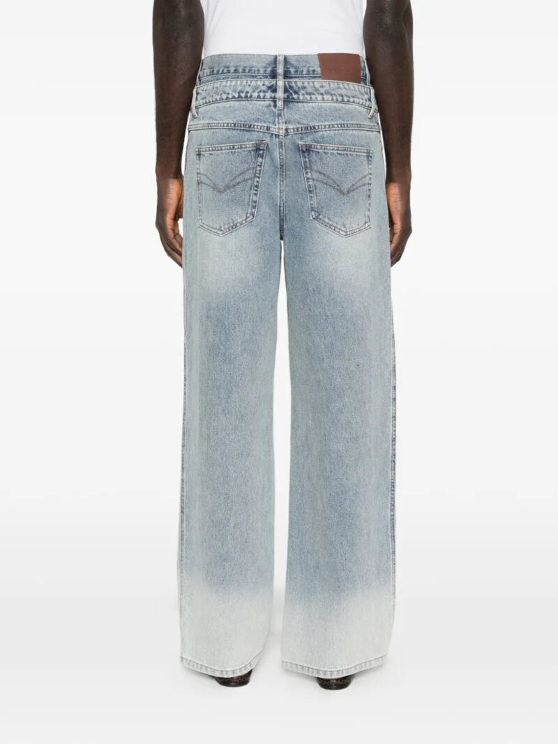 Feng Chen Wang  faded-effect denim jeans