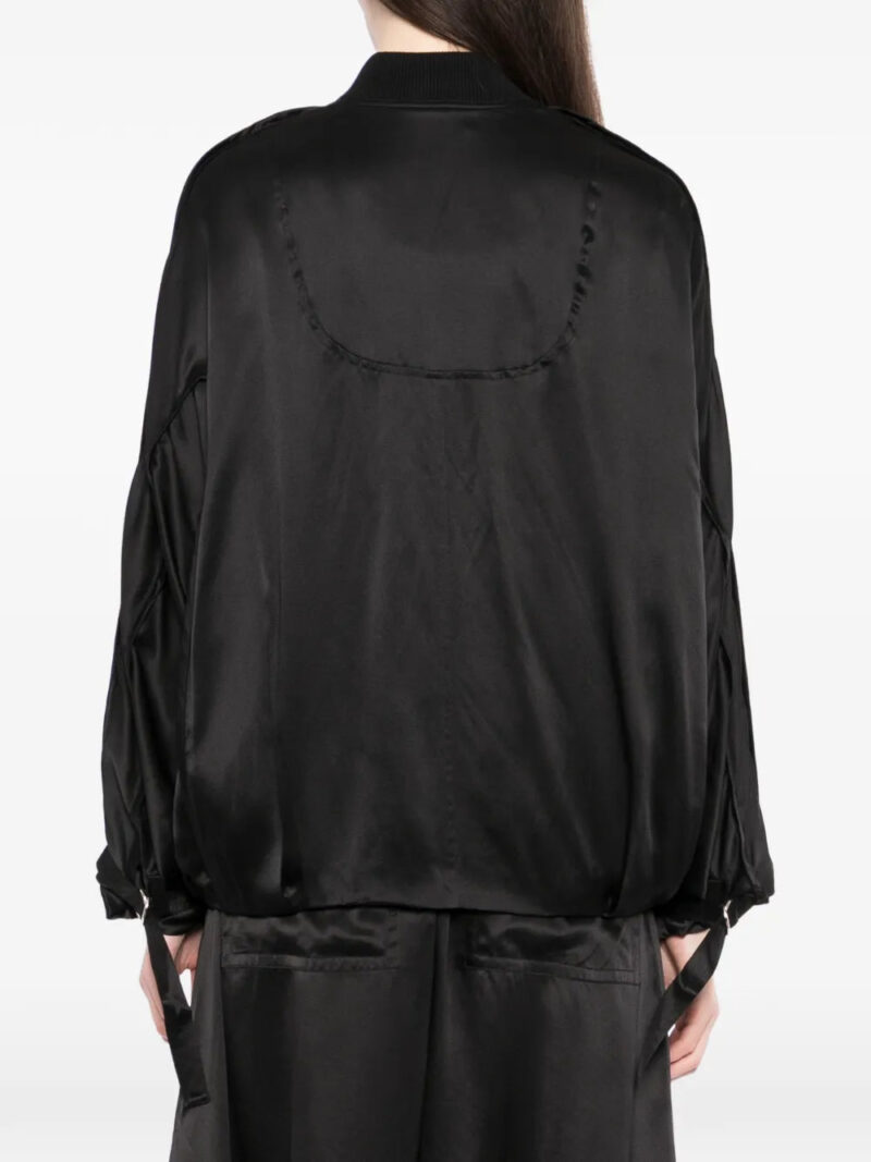 CO COLLECTION  silk bomber jacket