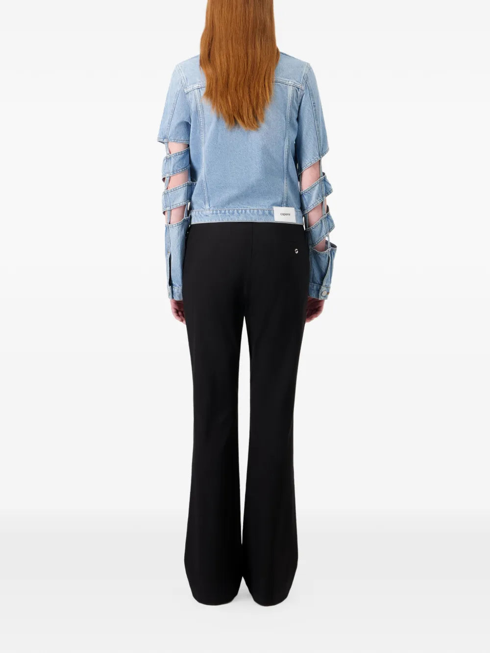 Coperni spiral denim jacket - Image 2
