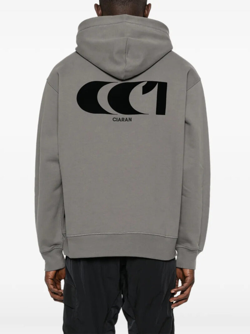 CIARAN logo-embroidered hoodie