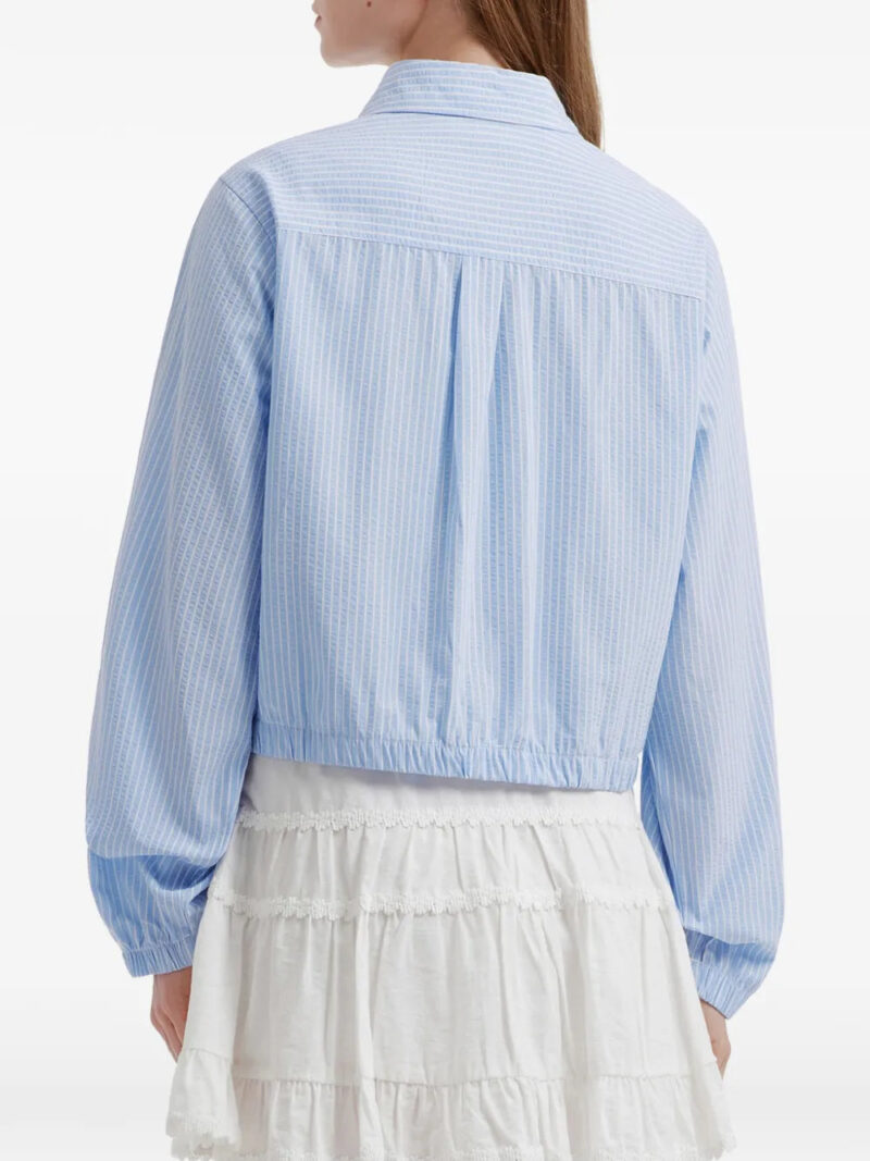 CHOCOOLATE  striped zip-up jacket