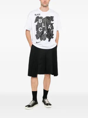 Black Comme Des Garçons  short-sleeve polo shirt