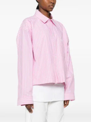 Balenciaga  striped-pattern shirt
