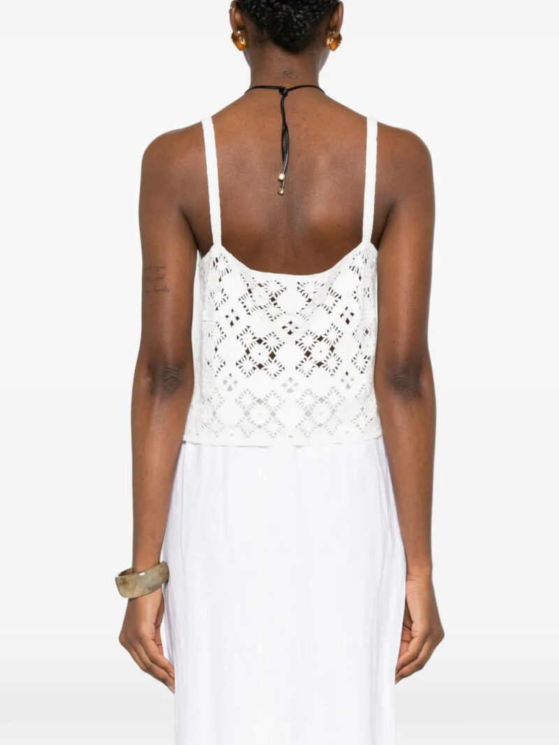 BOMPARD  crochet openwork top
