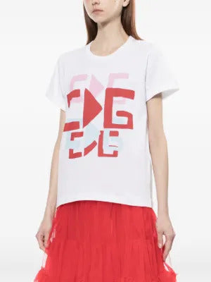 Comme Des Garçons Girl graphic round neck T-shirt
