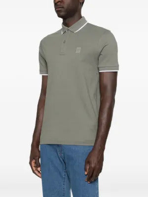 BOSS short-sleeve pique polo shirt