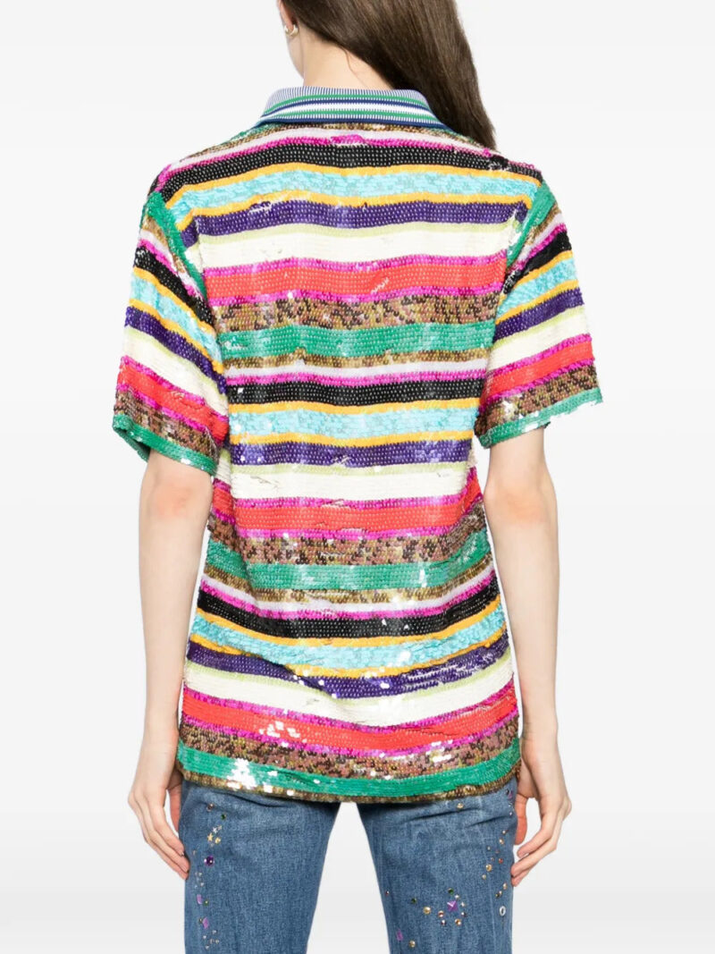 Ashish embellished polo top