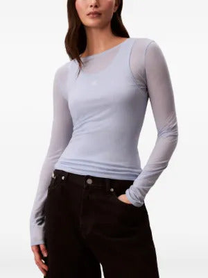 Calvin Klein  long-sleeve double-layer T-shirt