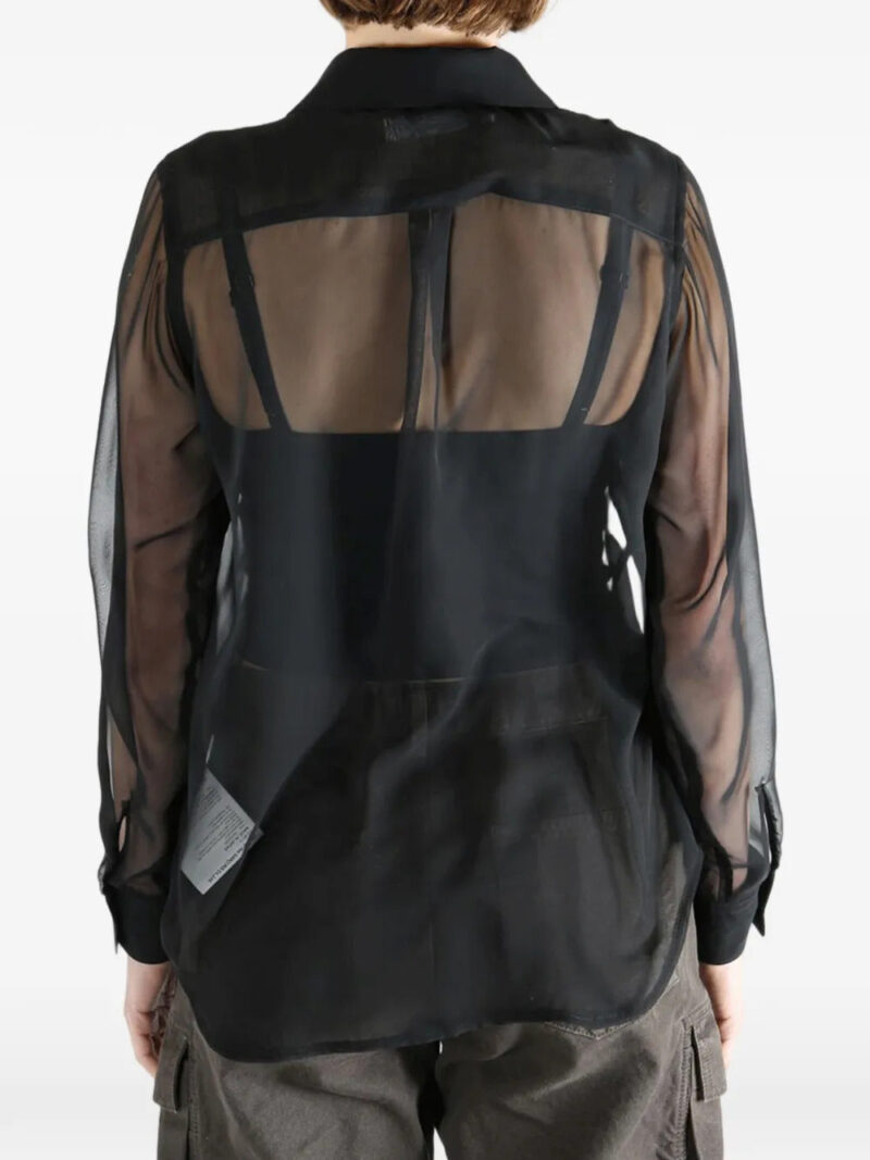 Comme Des Garçons Comme Des Garçons ruffled collared top