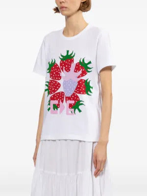 Comme Des Garçons Girl strawberry print T-shirt