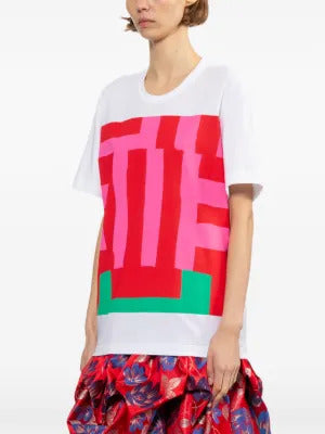 Comme Des Garçons Comme Des Garçons print-detail T-shirt