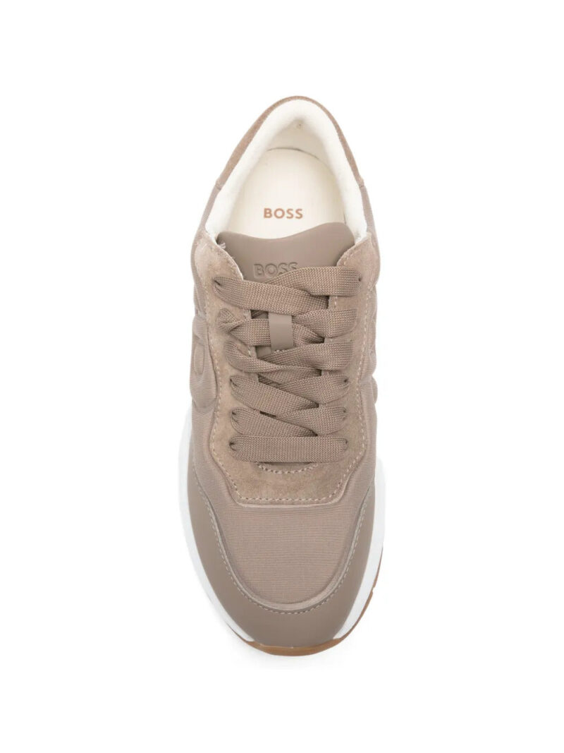 BOSS embossed sneakers