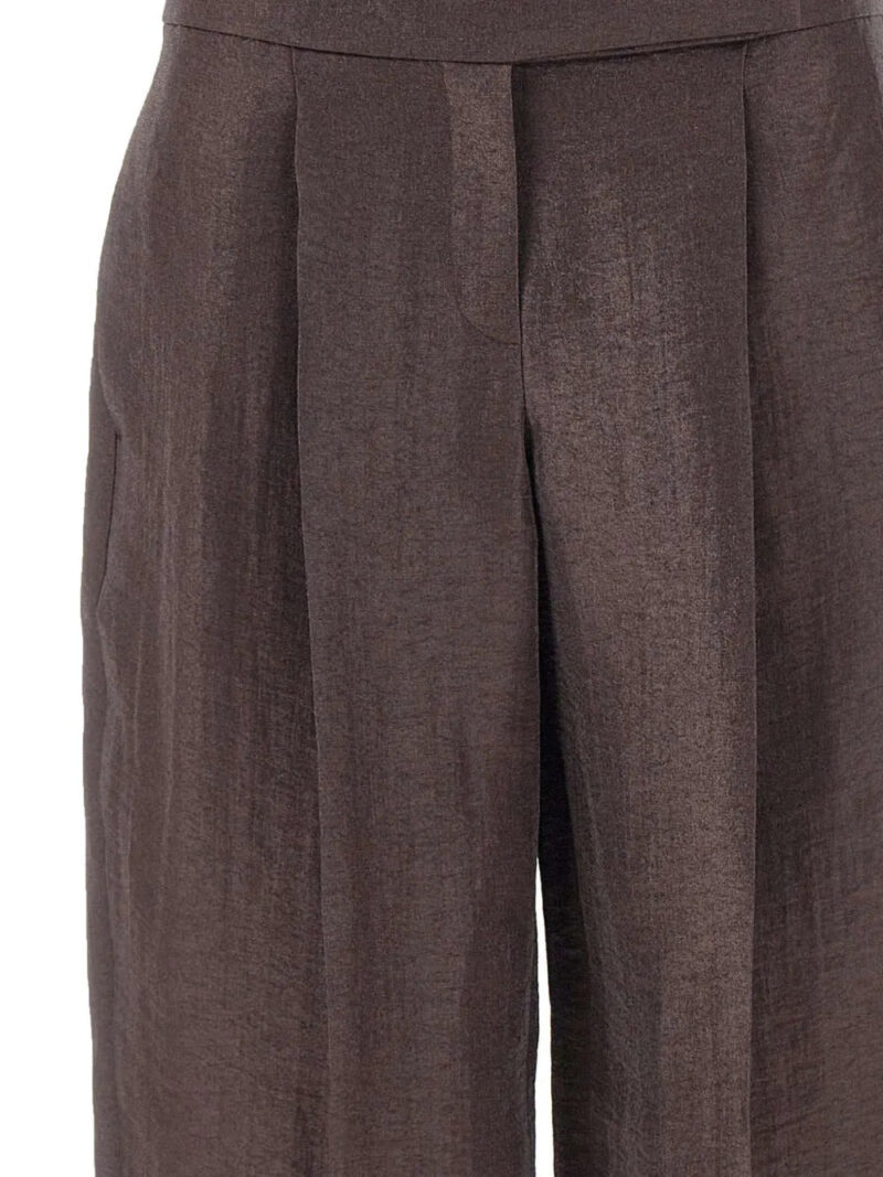 BOSS pleated-design trousers