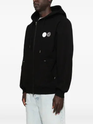Anti Social Social Club  logo-print zip-up hoodie
